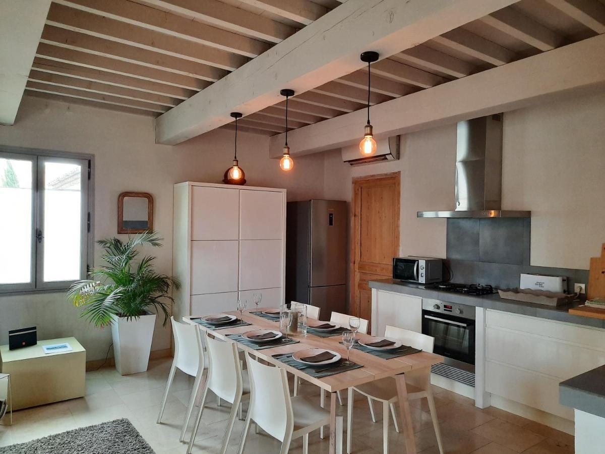La Villa L Orangerie Vallabrègues Екстериор снимка